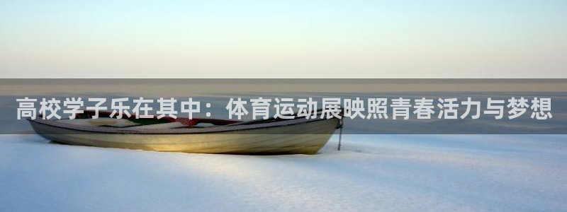 米兰体育综合官网：高校学子乐在其中：体育运动展映照青春活力与梦想